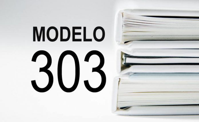 cómo rellenar el modelo 303