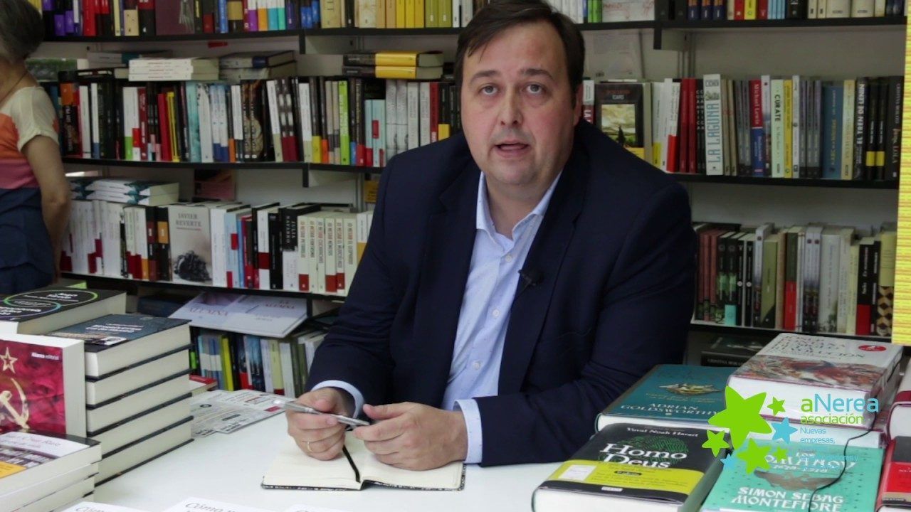 Borja Pascual firma su último libro «Cómo montar un negocio online» en la Feria del libro de Madrid