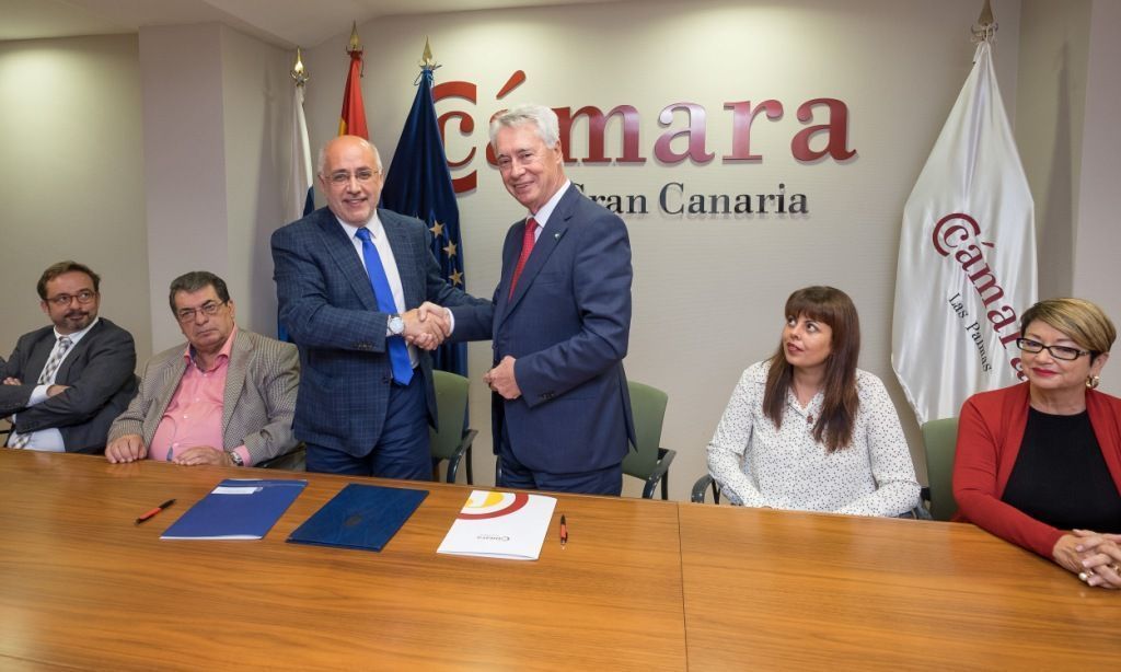 La Cámara de Comercio y el Cabildo de Gran Canaria extienden el acuerdo de apoyo pymes, jóvenes y mujeres