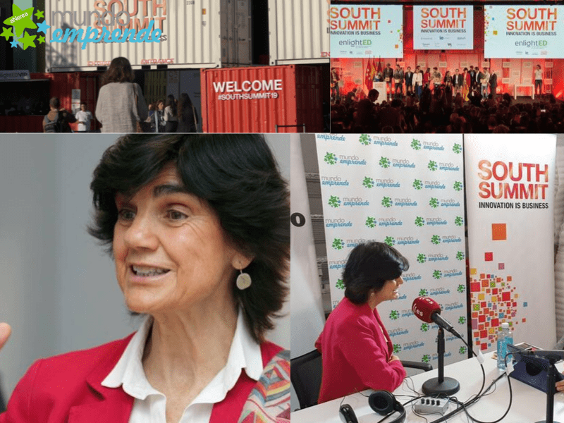 María Benjumea, fundadora de South Summit: «Este nuevo mundo es un mundo que no tiene fronteras»
