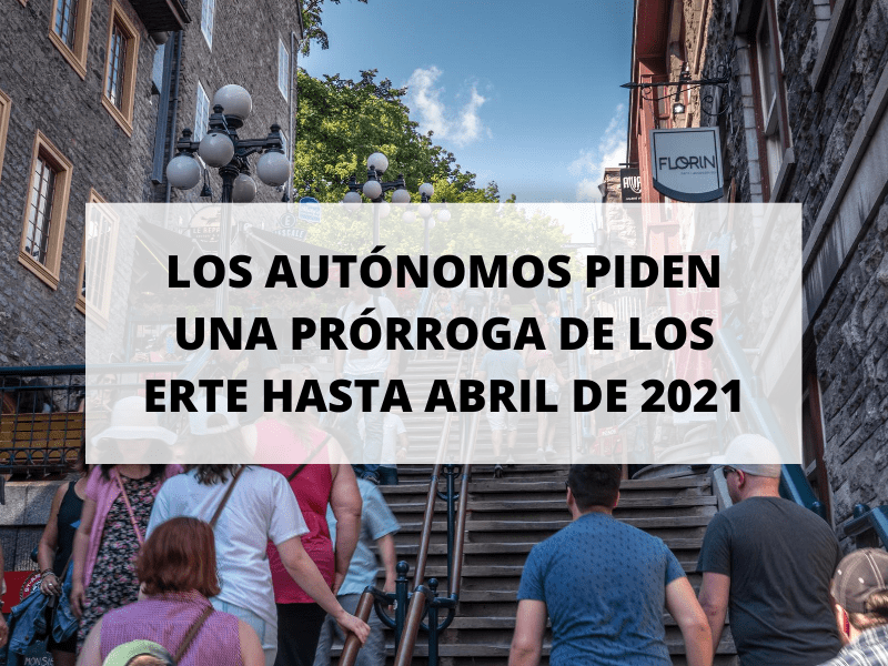 Los autónomos piden prorrogar los ERTE hasta abril de 2021