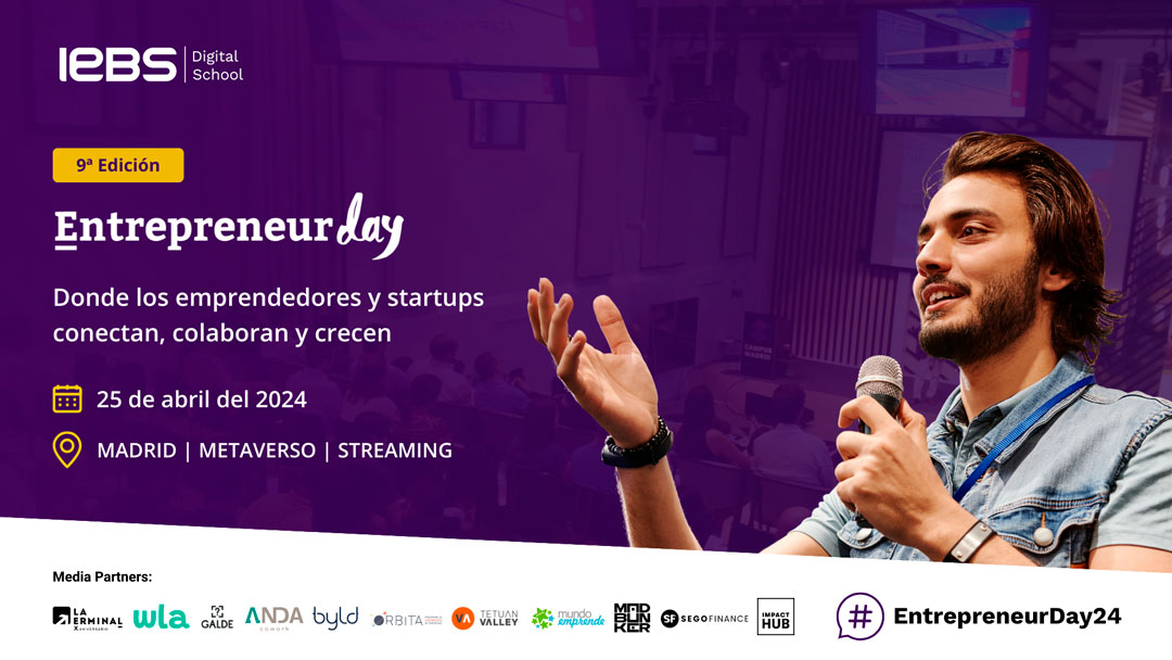 Llega a Madrid la 9ª edición del mayor evento de startups y emprendimiento:  Entrepreneur Day 24