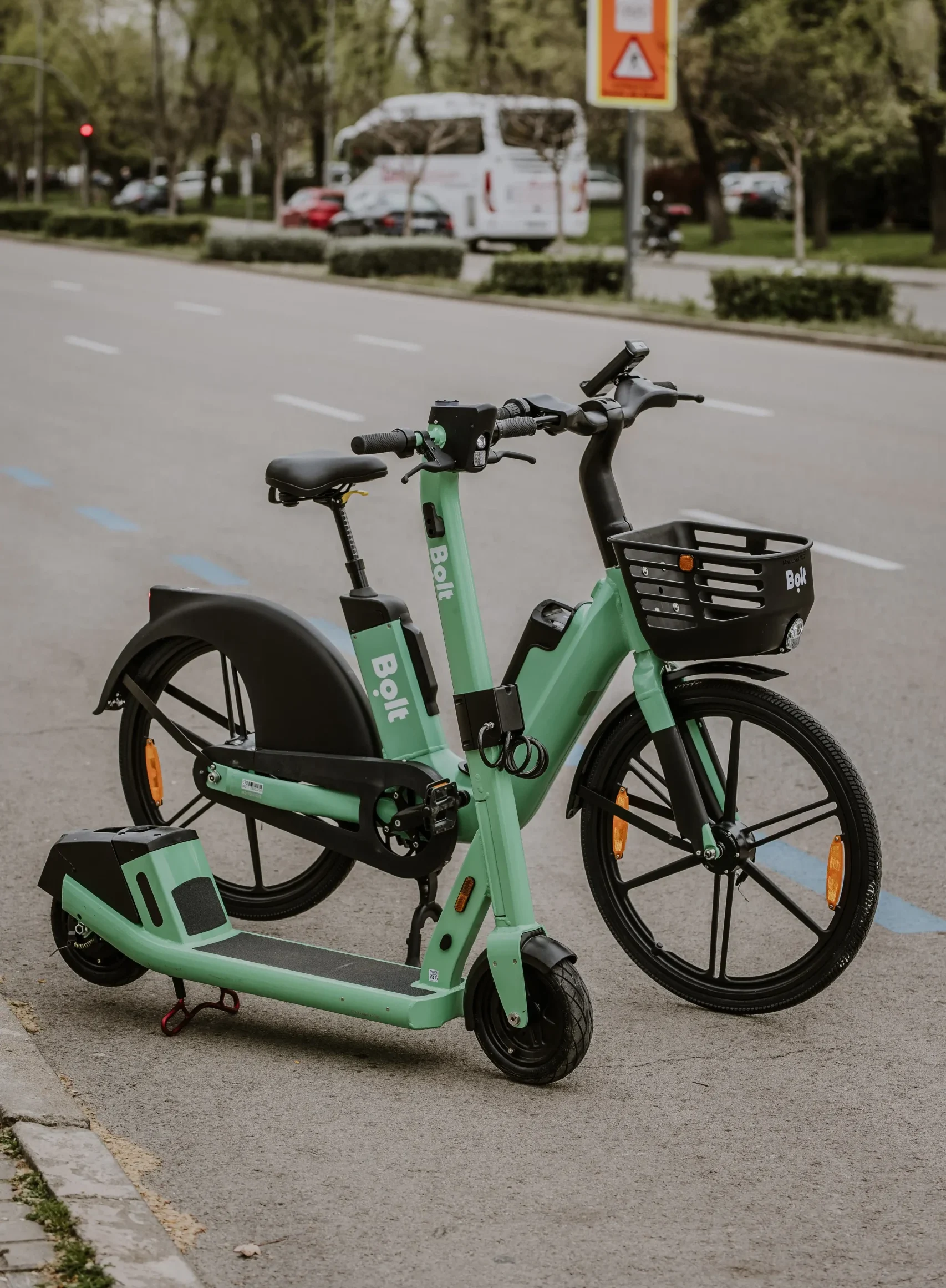 Vehículos de micromovilidad de Bolt