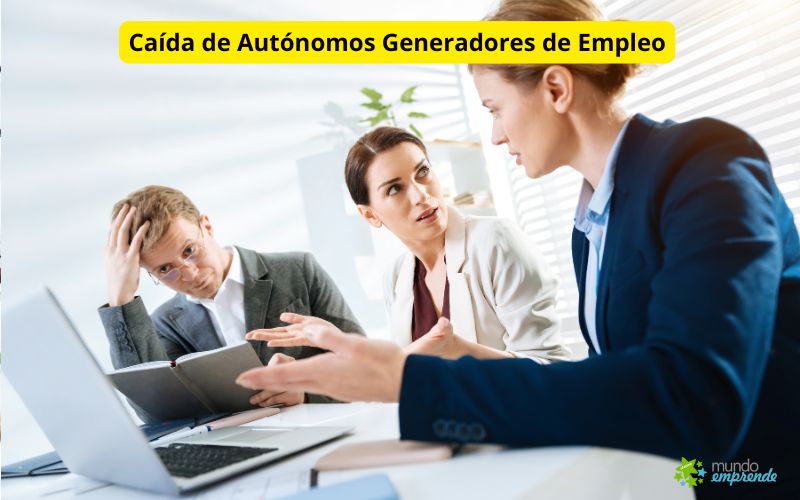 Caída de Autónomos Generadores de Empleo: Un Retroceso que Preocupa a la Economía Española Caída de Autónomos Generadores de Empleo