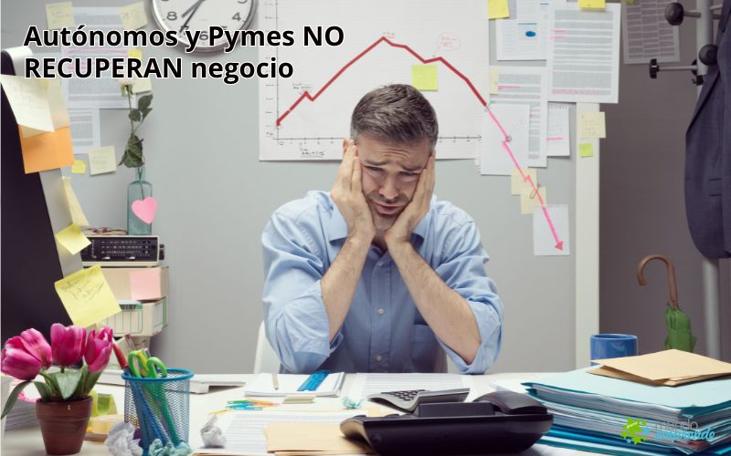 Los autónomos y Pymes no logran recuperar el volumen de negocio pre-pandemia: la lenta agonía del pequeño empresario Los autónomos y Pymes no logran recuperar el volumen de negocio pre-pandemia