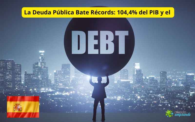 La Deuda Pública Bate Récords: 104,4% del PIB y el Desafío de Sostenibilidad para las Futuras Generaciones La Deuda Pública Bate Récords: 104,4% del PIB