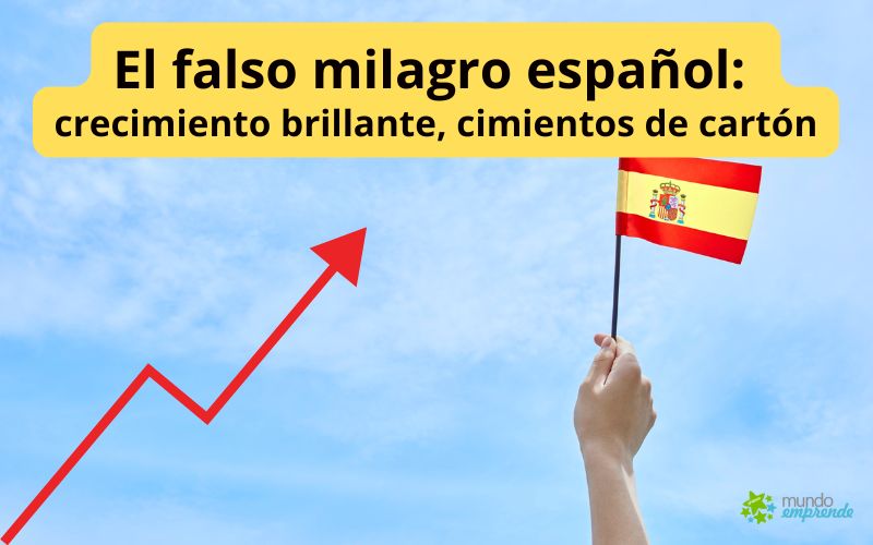 El falso milagro español: crecimiento brillante, cimientos de cartón El falso milagro español