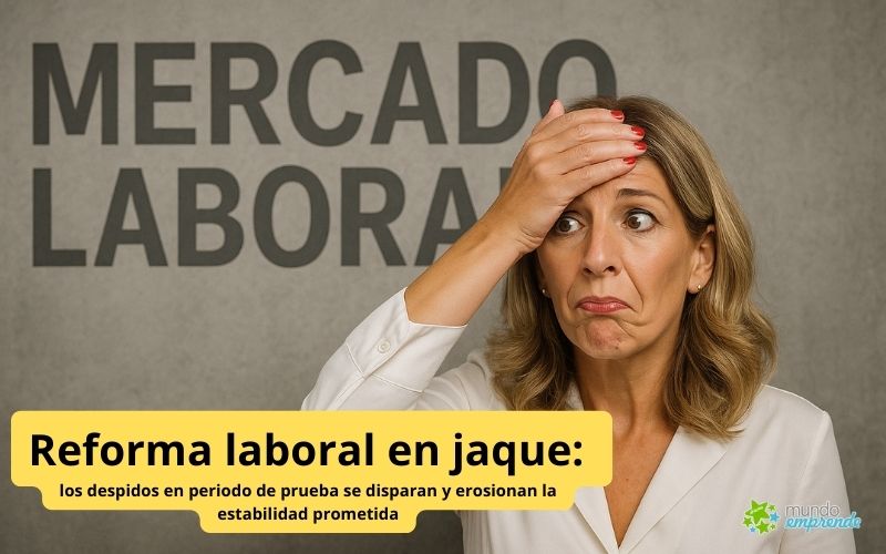 Reforma laboral en jaque: los despidos en periodo de prueba se disparan y erosionan la estabilidad prometida