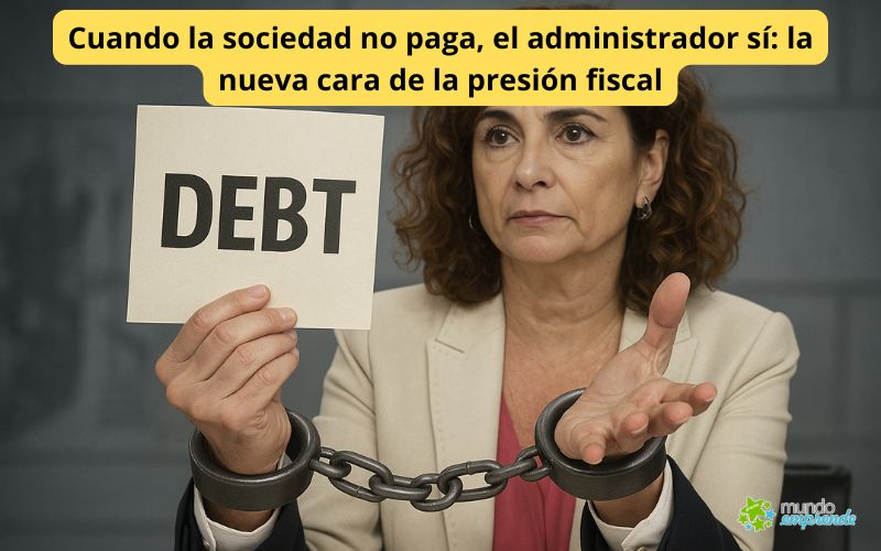 Cuando la sociedad no paga, el administrador sí: la nueva cara de la presión fiscal
