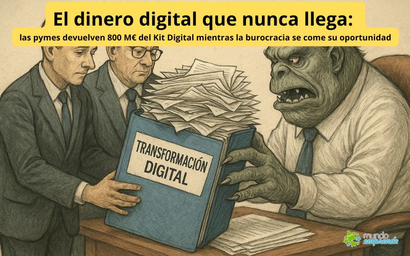 El dinero digital que nunca llega: las pymes devuelven 800 M€ del Kit Digital mientras la burocracia se come su oportunidad