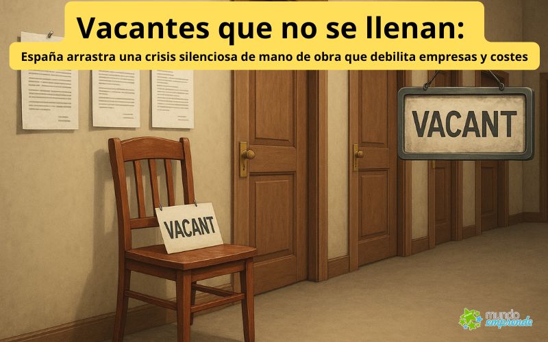 Vacantes que no se llenan: España arrastra una crisis silenciosa de mano de obra que debilita empresas y costes