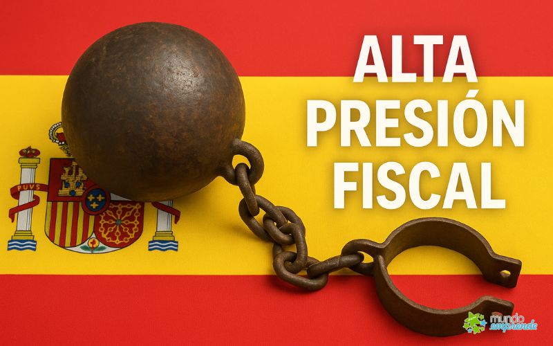 España, atrapada por su propia fiscalidad: la carga impositiva nos sitúa por encima de Europa, pero sin crecimiento real