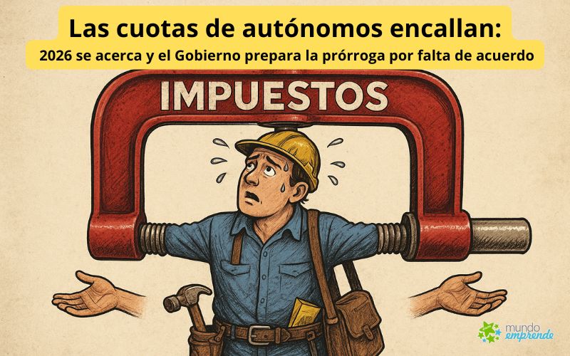 Las cuotas de autónomos encallan: 2026 se acerca y el Gobierno prepara la prórroga por falta de acuerdo