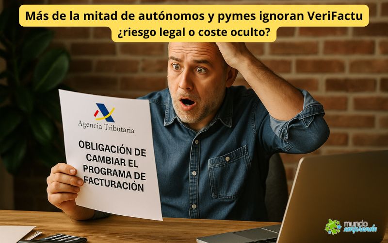 Más de la mitad de autónomos ignora la ‘segunda revolución’ de la facturación: ¿riesgo legal o coste oculto?