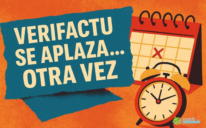 Verifactu se aplaza… otra vez: inseguridad jurídica, costes hundidos y un nuevo varapalo para autónomos y pymes