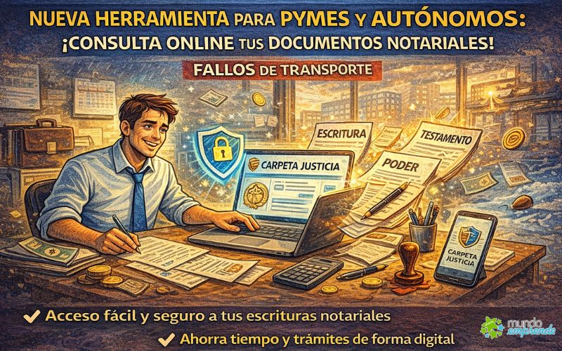 Digitalización notarial: el Gobierno lanza una herramienta que agiliza trámites para autónomos y pymes