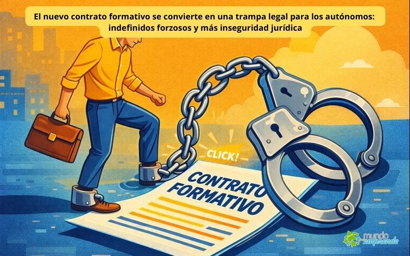El nuevo contrato formativo se convierte en una trampa legal para los autónomos: indefinidos forzosos y más inseguridad jurídica