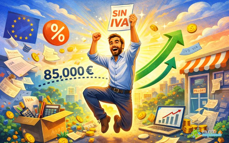 Adiós al IVA para miles de autónomos: España se prepara para aplicar la exención a quienes facturen menos de 85.000 euros