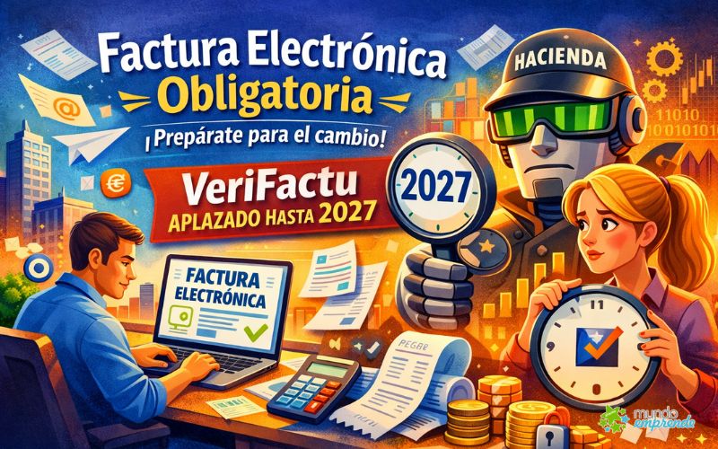 Factura electrónica obligatoria: el Gobierno acelera su implantación mientras retrasa VeriFactu hasta 2027