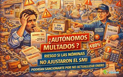 La subida del SMI pone en riesgo a miles de autónomos: la Inspección podría sancionar nóminas mal actualizadas