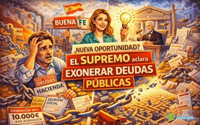 Segunda oportunidad y deudas públicas: el Supremo redefine las reglas del juego para autónomos y empresarios