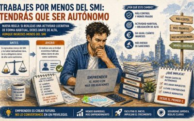 Trabajar por debajo del SMI ya no evita ser autónomo: el cambio que puede redefinir el emprendimiento en España