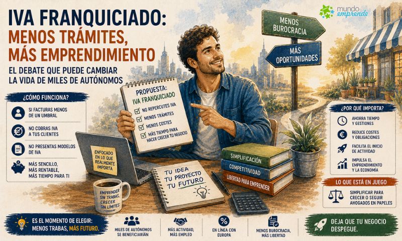 El IVA franquiciado vuelve al debate político: alivio para autónomos o nuevo foco de incertidumbre fiscal