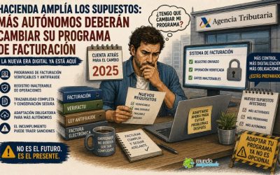 Hacienda amplía los casos en los que autónomos deberán cambiar su programa de facturación: la nueva transición digital ya está en marcha