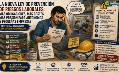 La nueva Ley de Prevención de Riesgos vuelve a poner presión sobre autónomos y pequeñas empresas